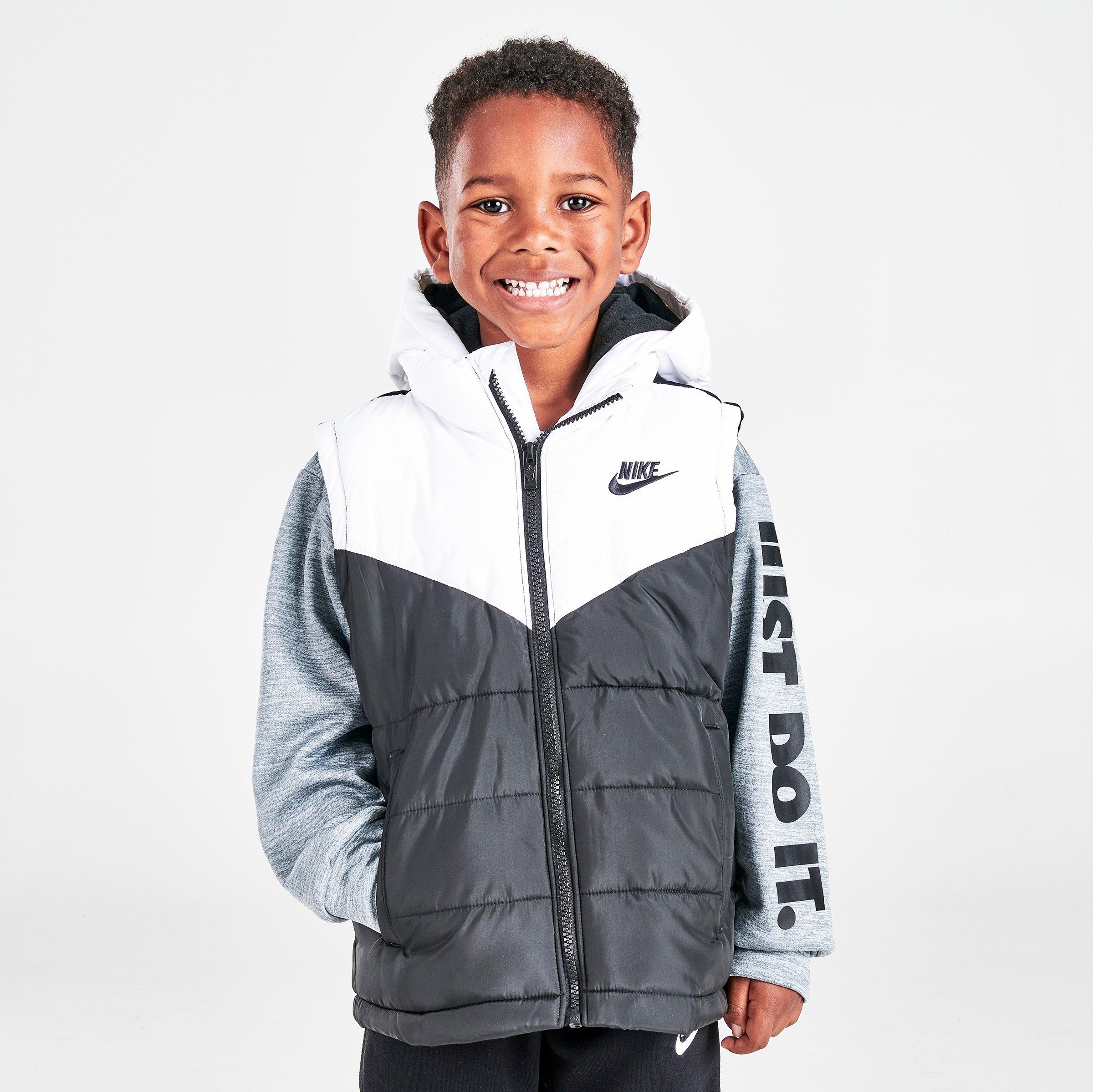 childrens nike padded jacket