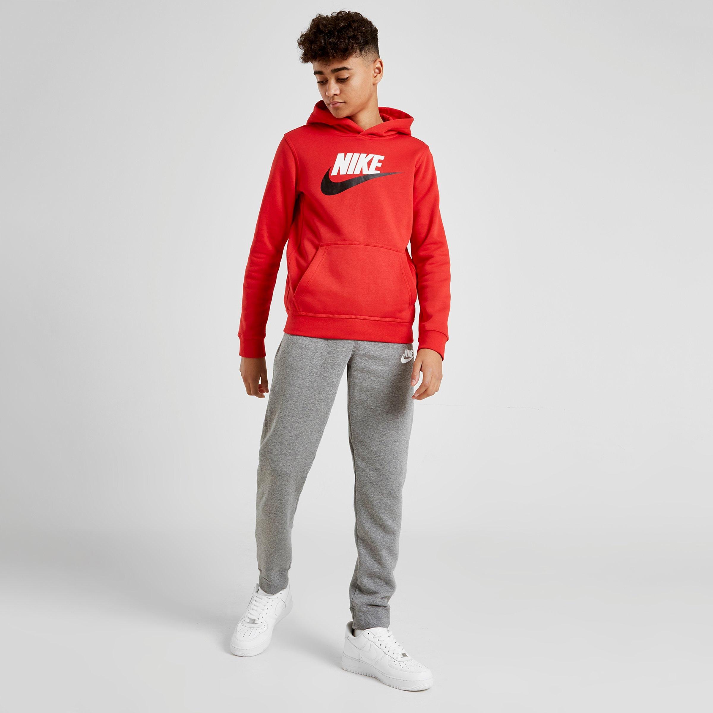 sportswear club fleece pullover hood