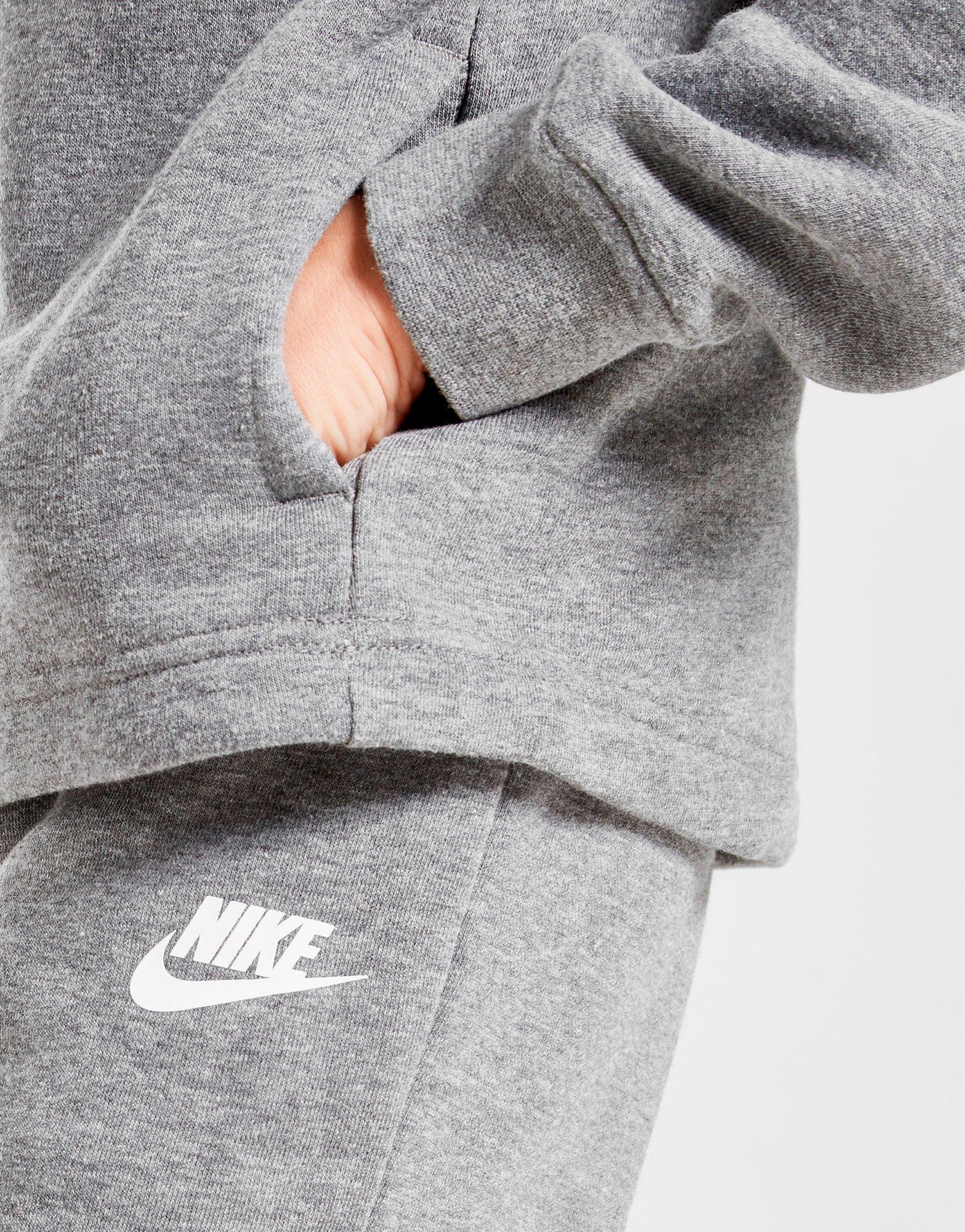 nike fleece half zip pullover