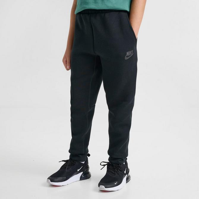 Nike Younger Fleece Pullover Hoodie And Joggers 2-Piece Set - Black/Grey