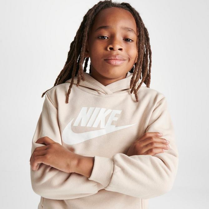 Girls' Little Kids' Nike Home Swoosh Home Half-Zip Hoodie and