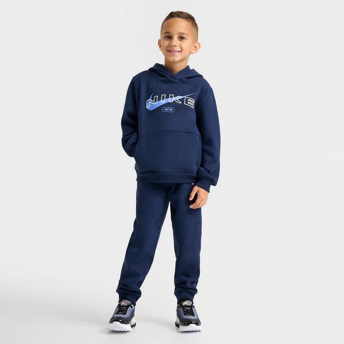 Little Kids Nike Outline Pullover Hoodie and Jogger Pants Set JD Sports