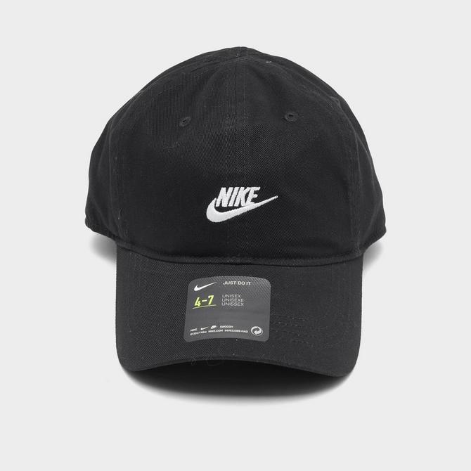 Nike Heritage86 Futura Black Strapback Hat