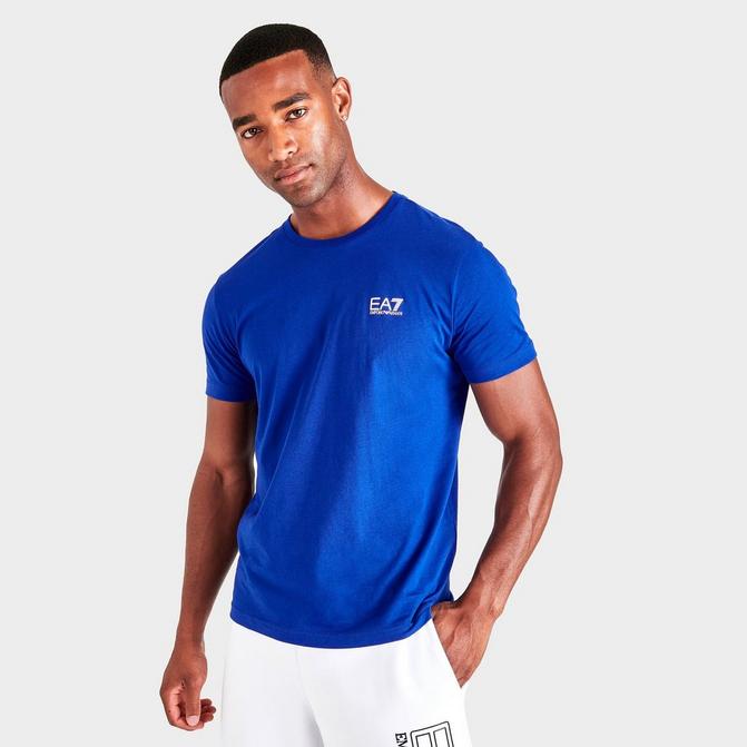 Men's Emporio Armani EA7 Logo Print Short-Sleeve T-Shirt| JD Sports