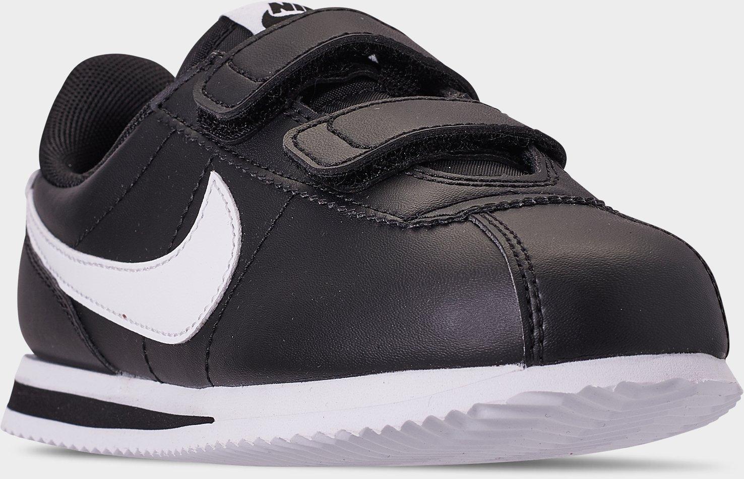 kids black nike cortez