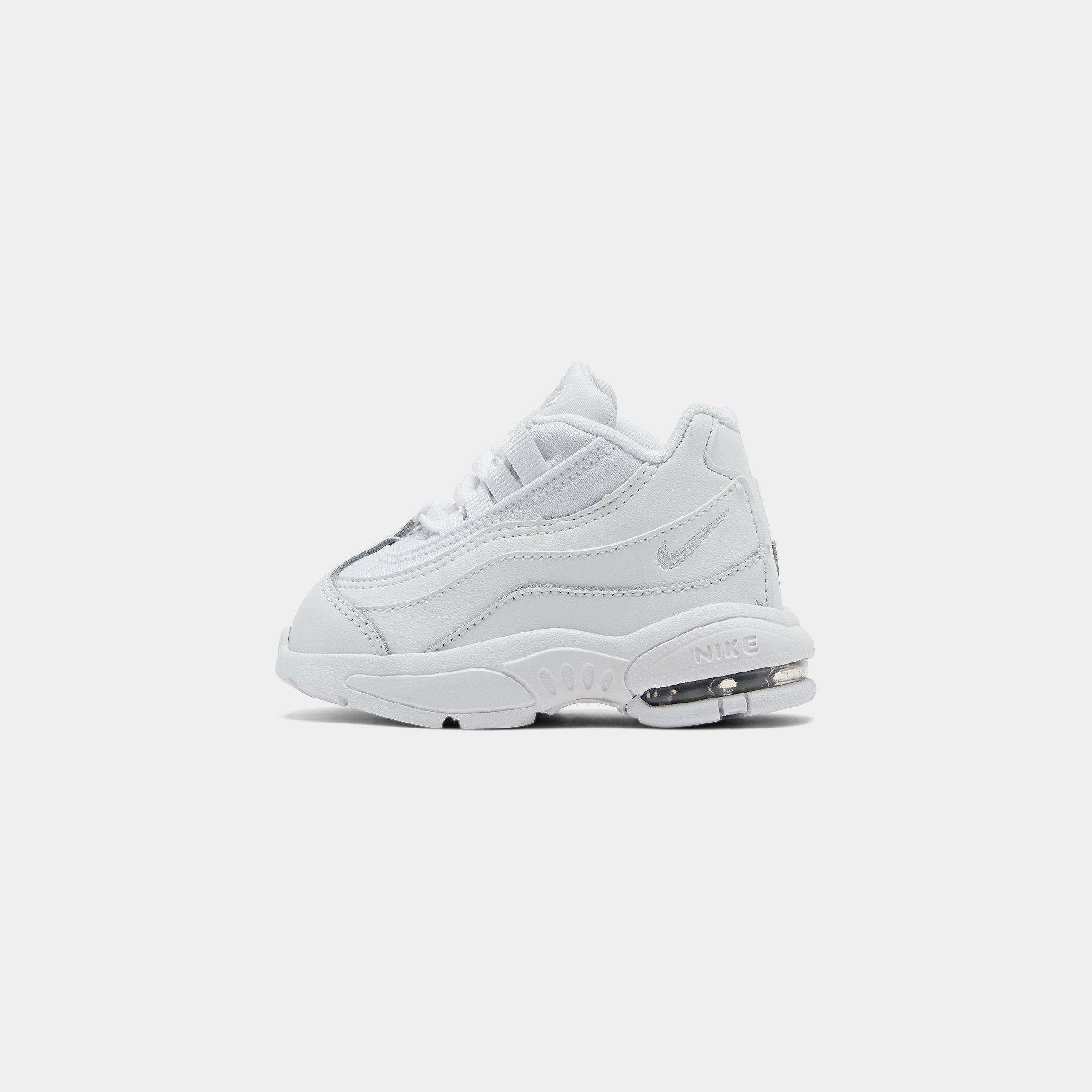 air max 95 white metallic silver