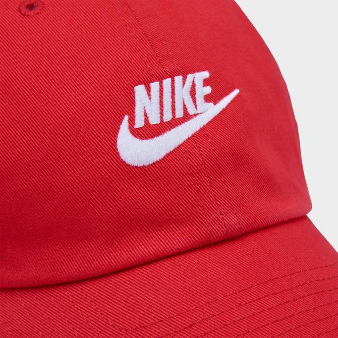 Men's Nike Futura Washed Baseball Cap - Black - Size One Size