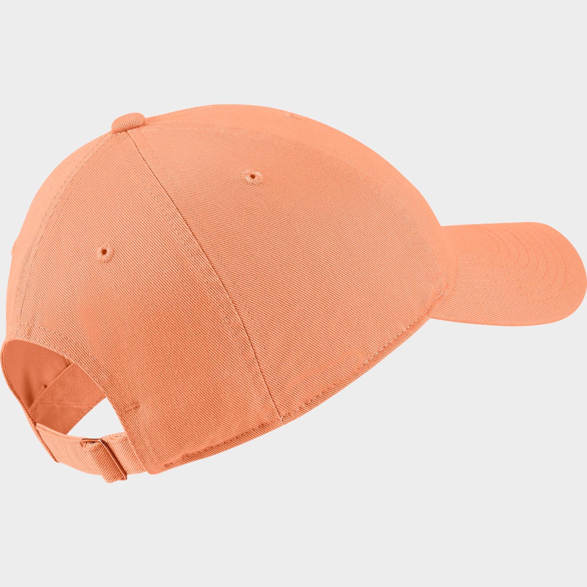 peach nike hat