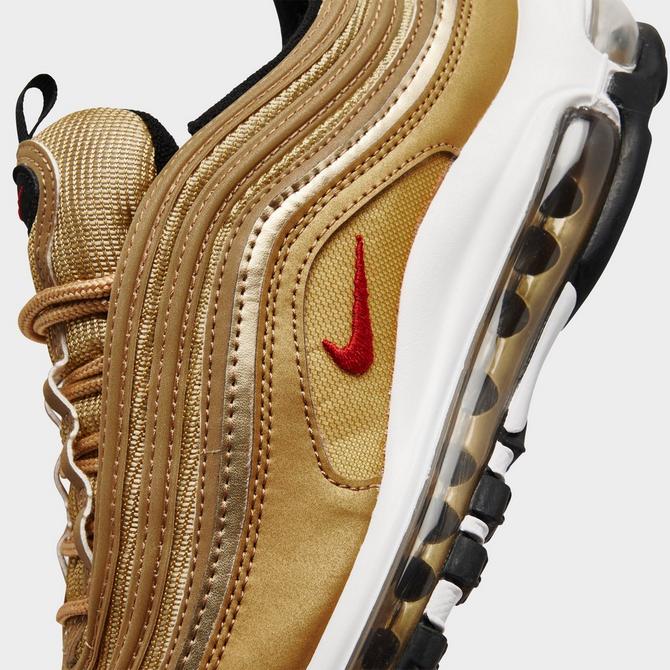 Gold hot sale nikes kids