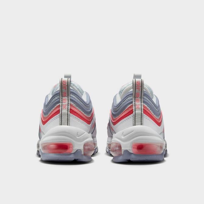 Nike Men's Air Max 97 White Bullet Casual Sneakers from Finish Line - Macy's