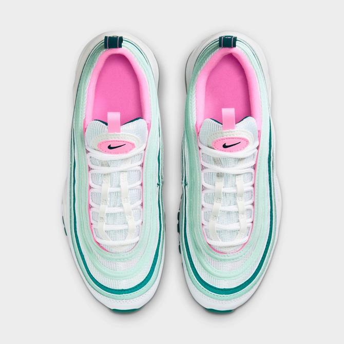 Teal and pink outlet air