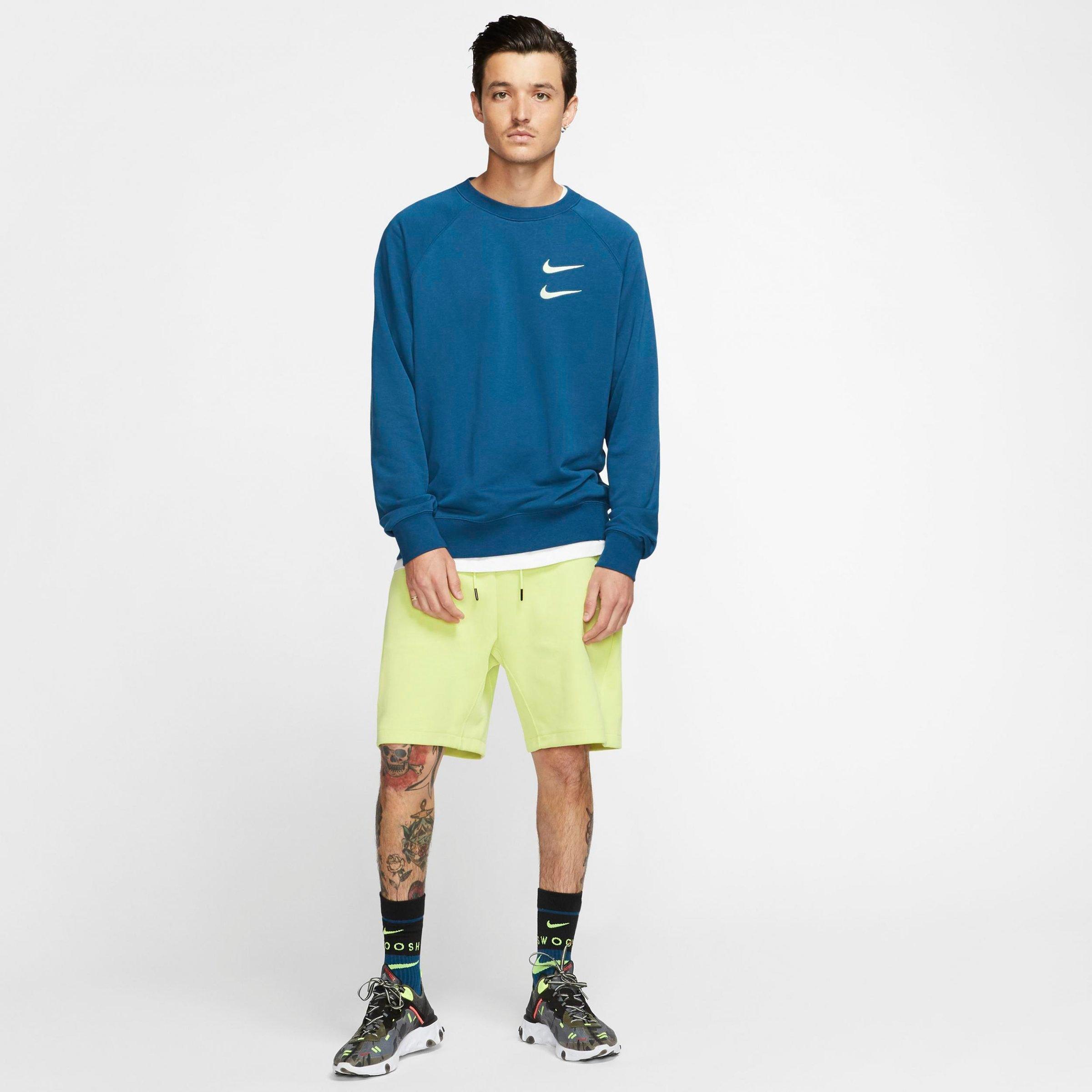 nike sportswear tech fleece men's fleece shorts