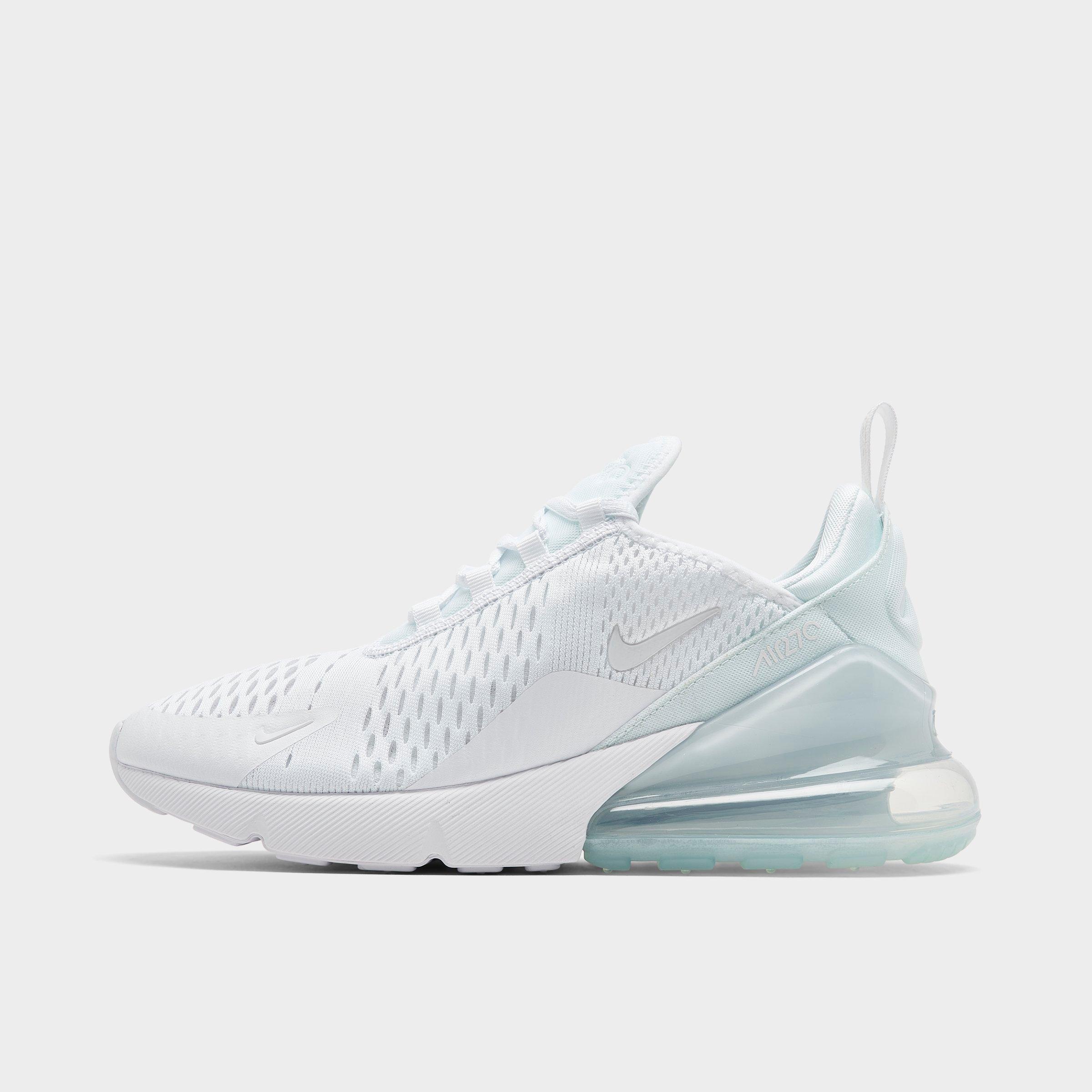 white nike air max 270 kids