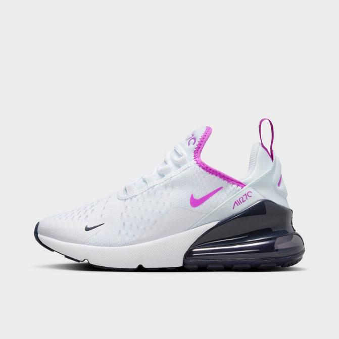 Air max 270 hot sale purple and white