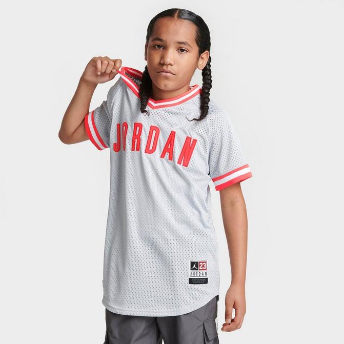 Kids' Jordan V-Neck Baseball Jersey