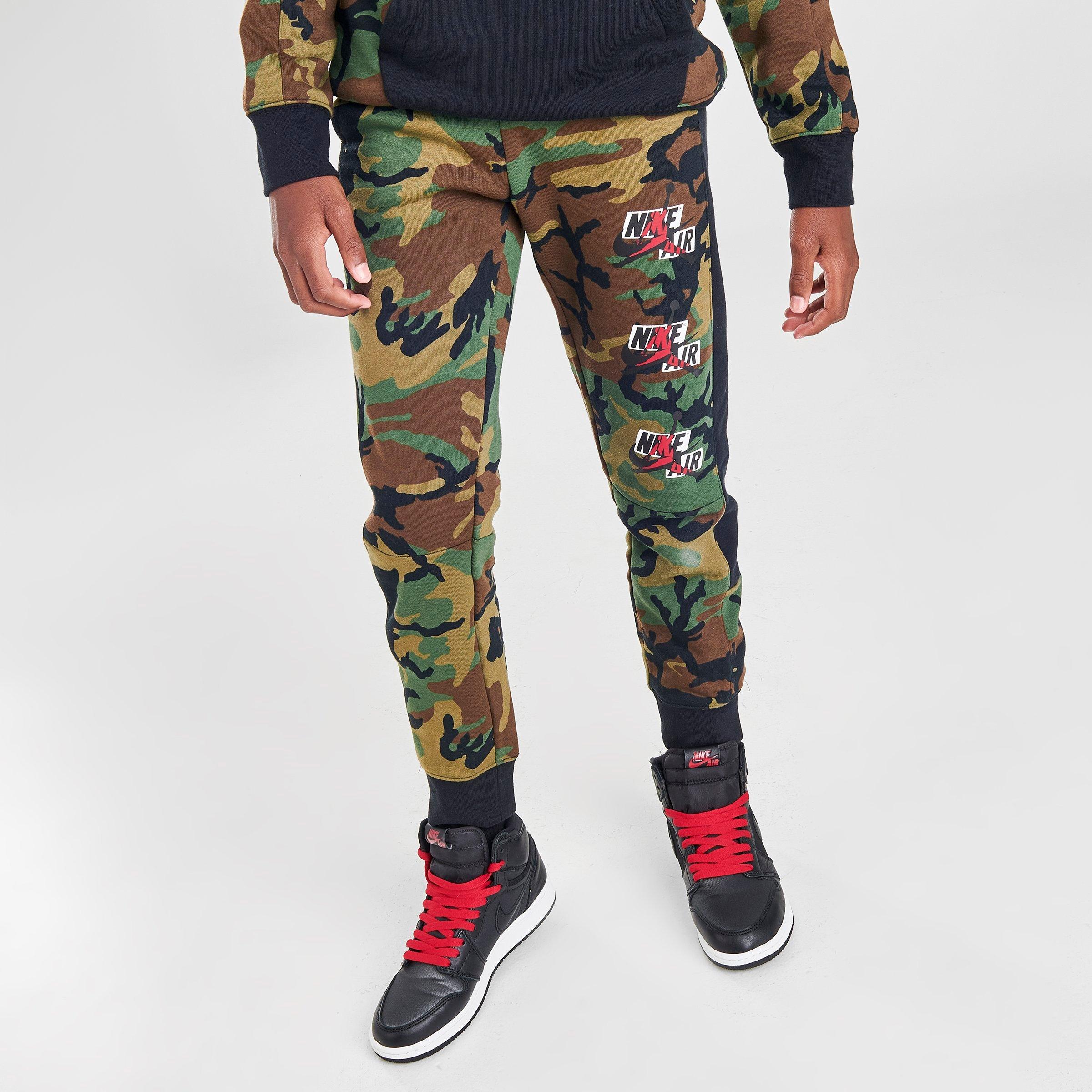 jordan camo sweatpants