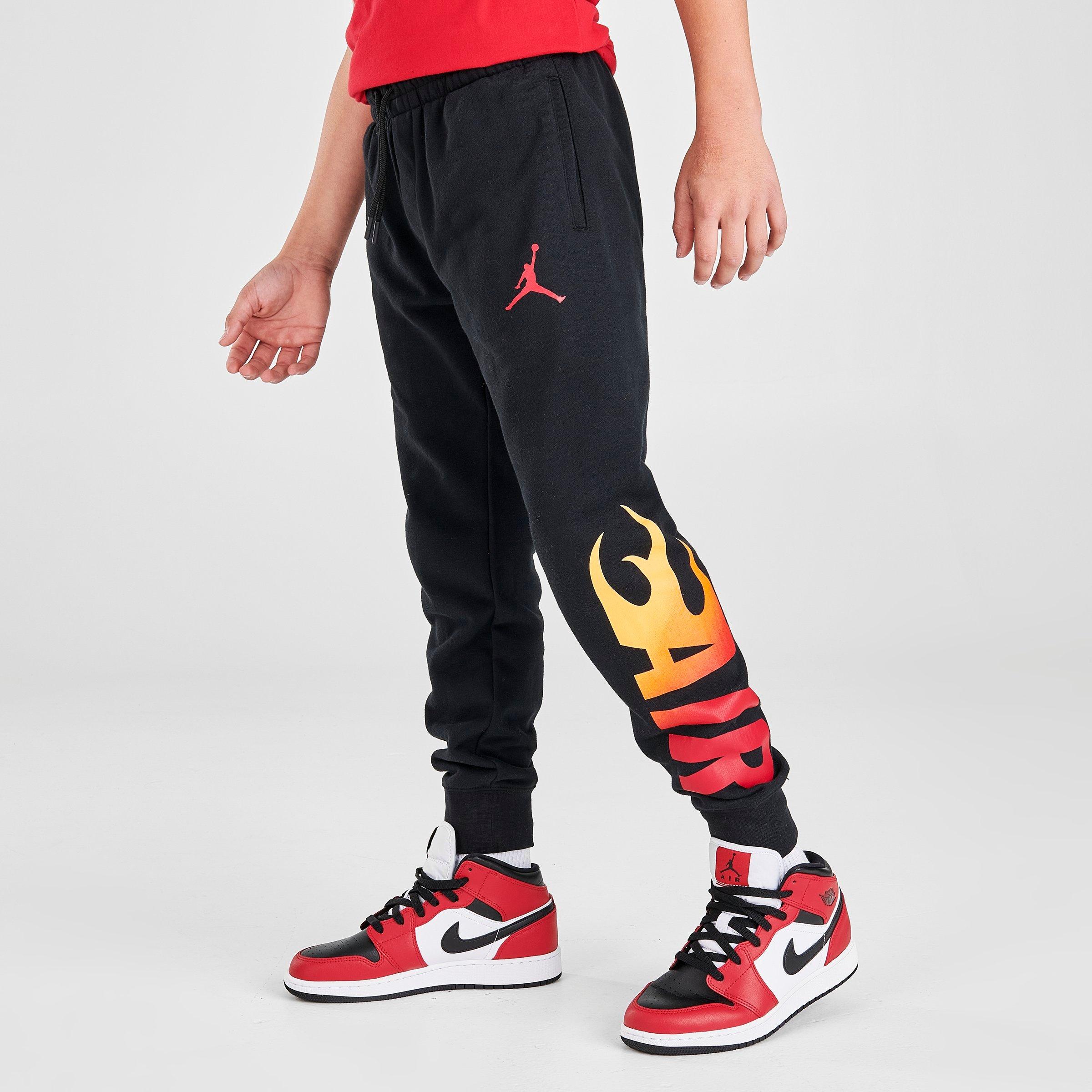 Boys' Jordan Jumpman Flame Jogger Pants 