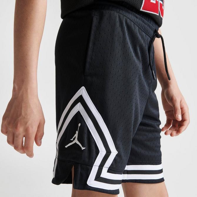 Jumpman Diamond Shorts - Black/Gym Red – Feature