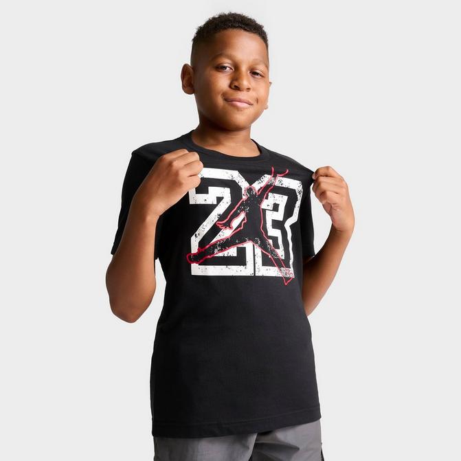 Jordan Little Boys 4-7 Mesh 23 Jersey Tee