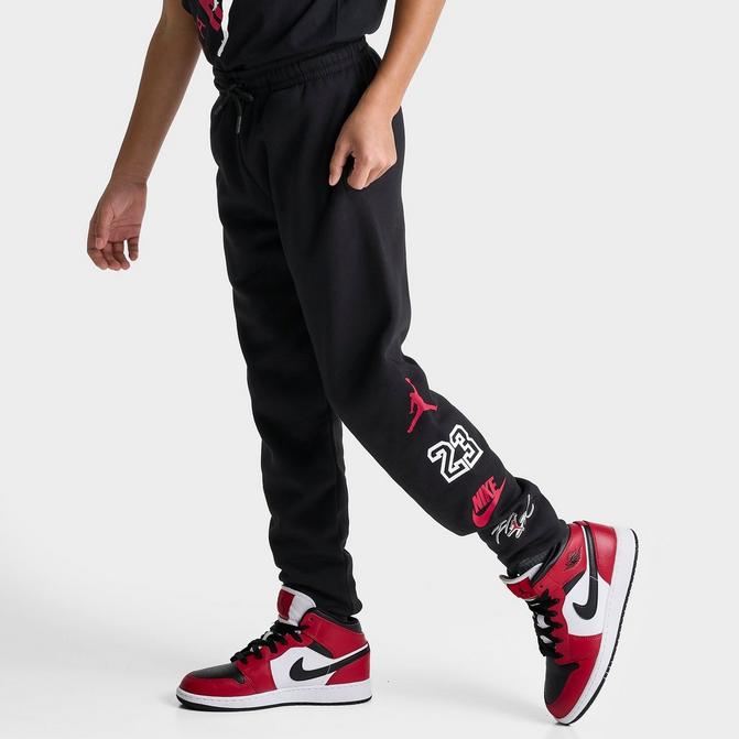 Black Jordan Girls' Repeat Logo Leggings Junior - JD Sports