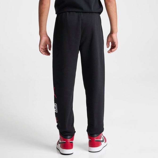 Nike Kids' Logo Joggers, 023 Black at John Lewis & Partners