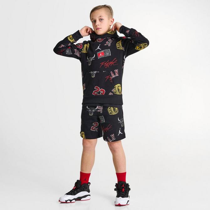 White Jordan All Over Print Shorts Junior - JD Sports Global