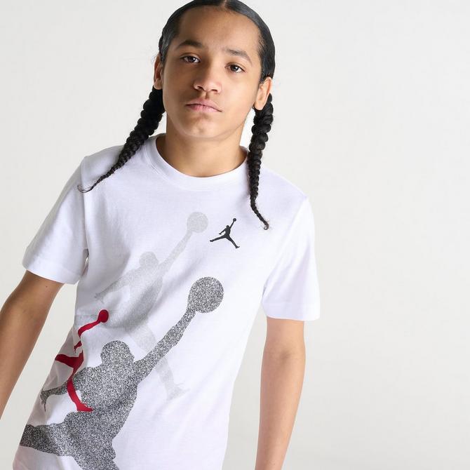 Kids Jordan Gradient Stacked Jumpman T Shirt