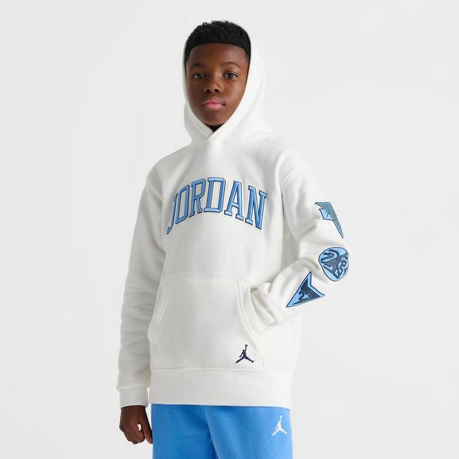Blue and white jordan outfit hotsell
