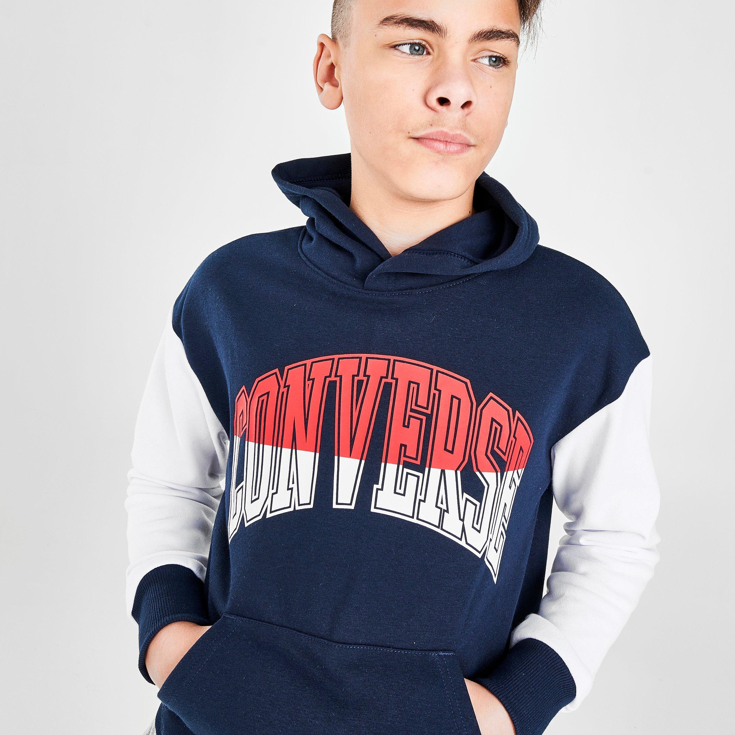 boys converse hoody