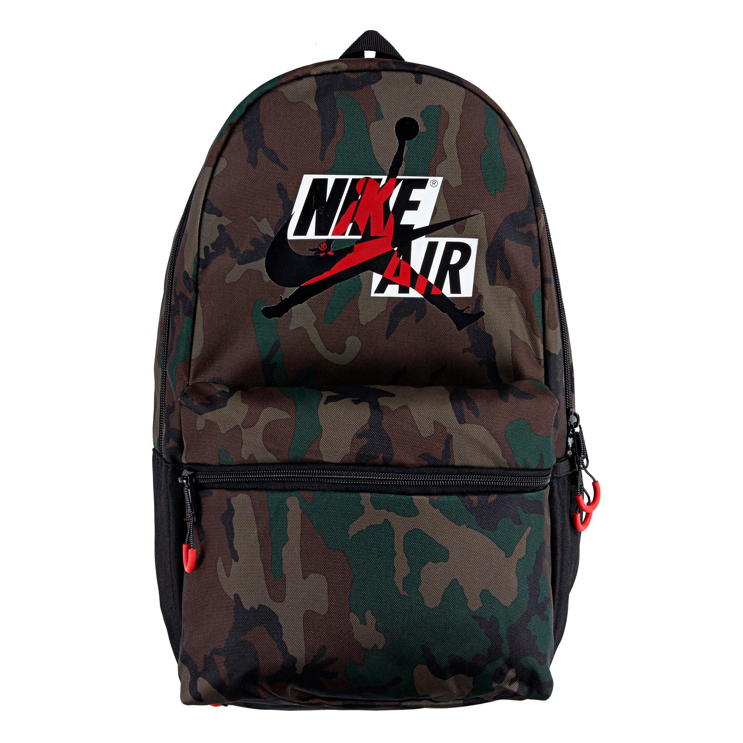 jordan camo backpack