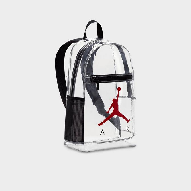 Kids Jordan Clear School Pencil Case Backpack 17L JD Sports