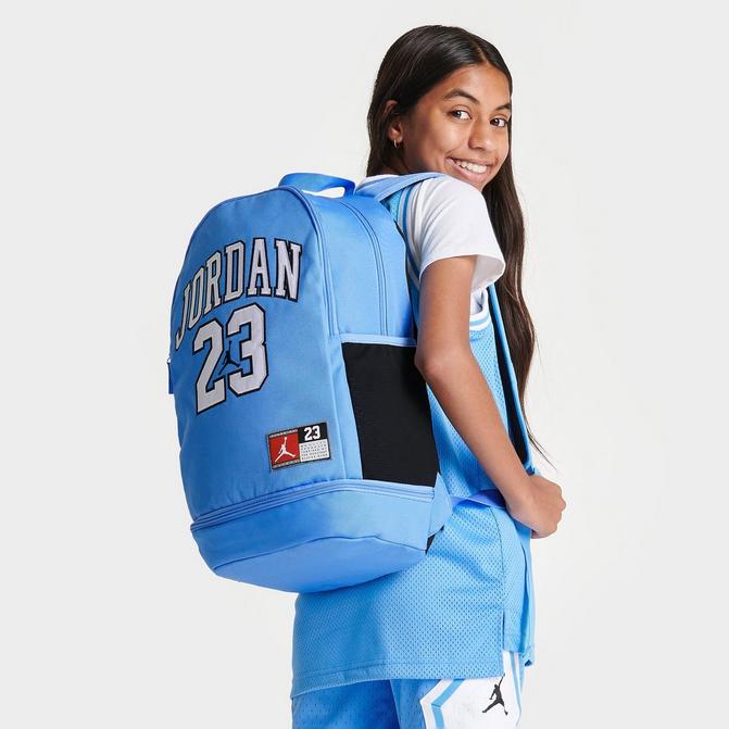 Jordan Jersey Big Kids Backpack 27L Blue