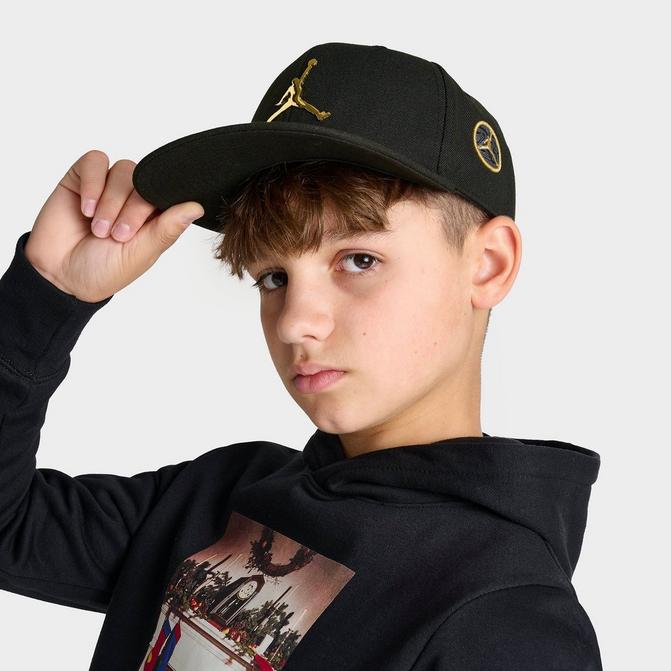 Jordan black snapback sales