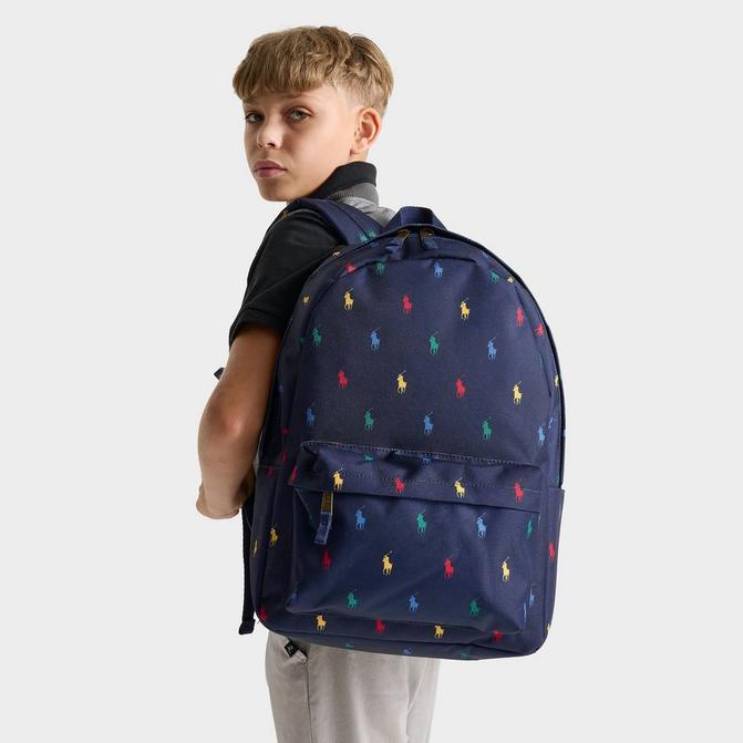 Kids Polo Ralph Lauren Monogram Logo Backpack JD Sports