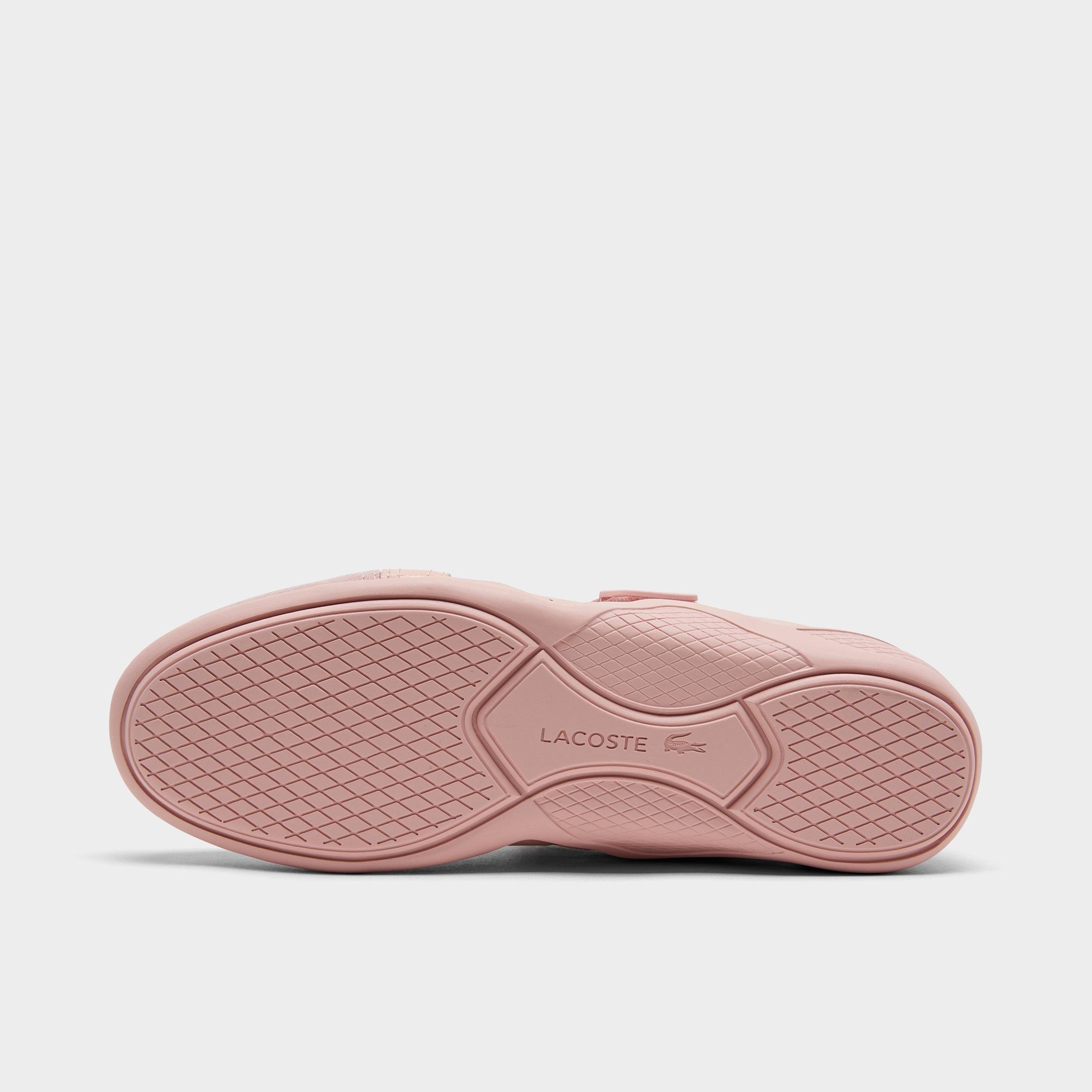 lacoste pink shoes