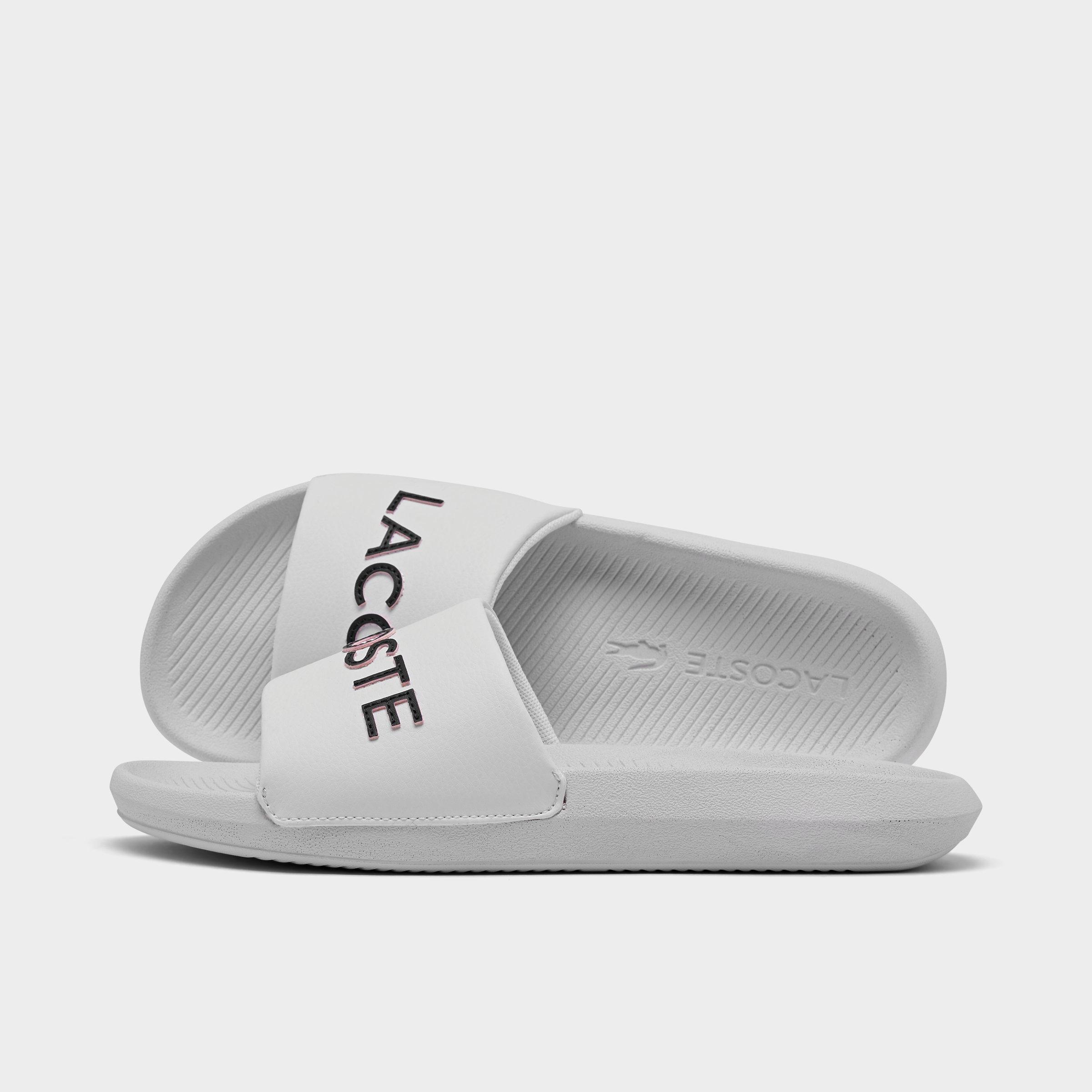 lacoste croc slide