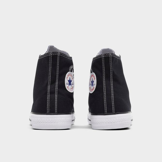 Big kid black high top outlet converse