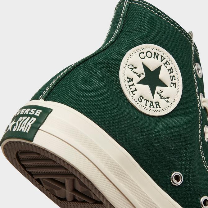 Converse Women s Chuck Taylor All Star High Top Casual Shoes Big Kids Sizes Available in Green Green Envy Size 8.0 Canvas