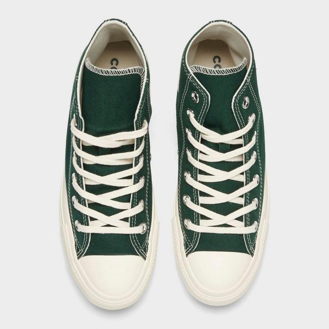 Converse Women s Chuck Taylor All Star High Top Casual Shoes Big Kids Sizes Available in Green Green Envy Size 8.0 Canvas