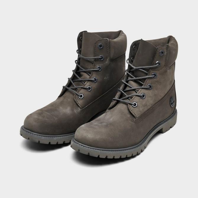 Timberland 6 inch hot sale boots womens grey