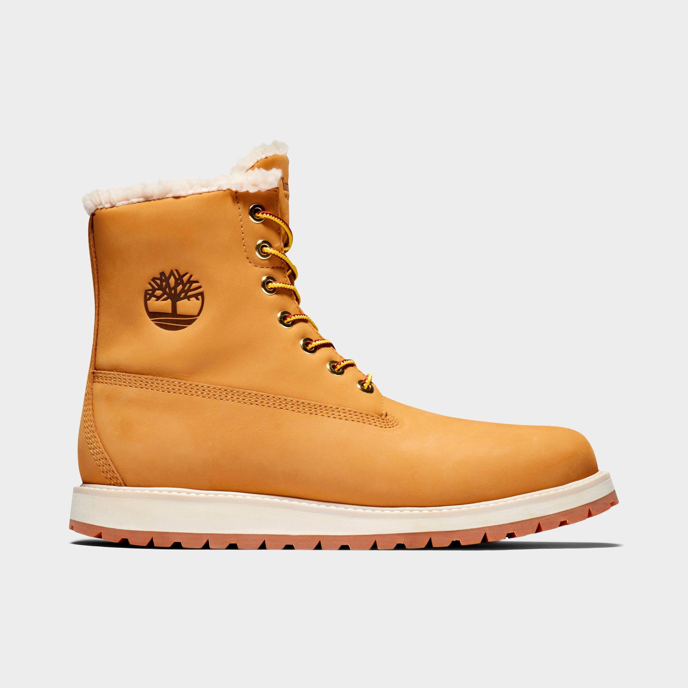 fleece lined timberland boots mens