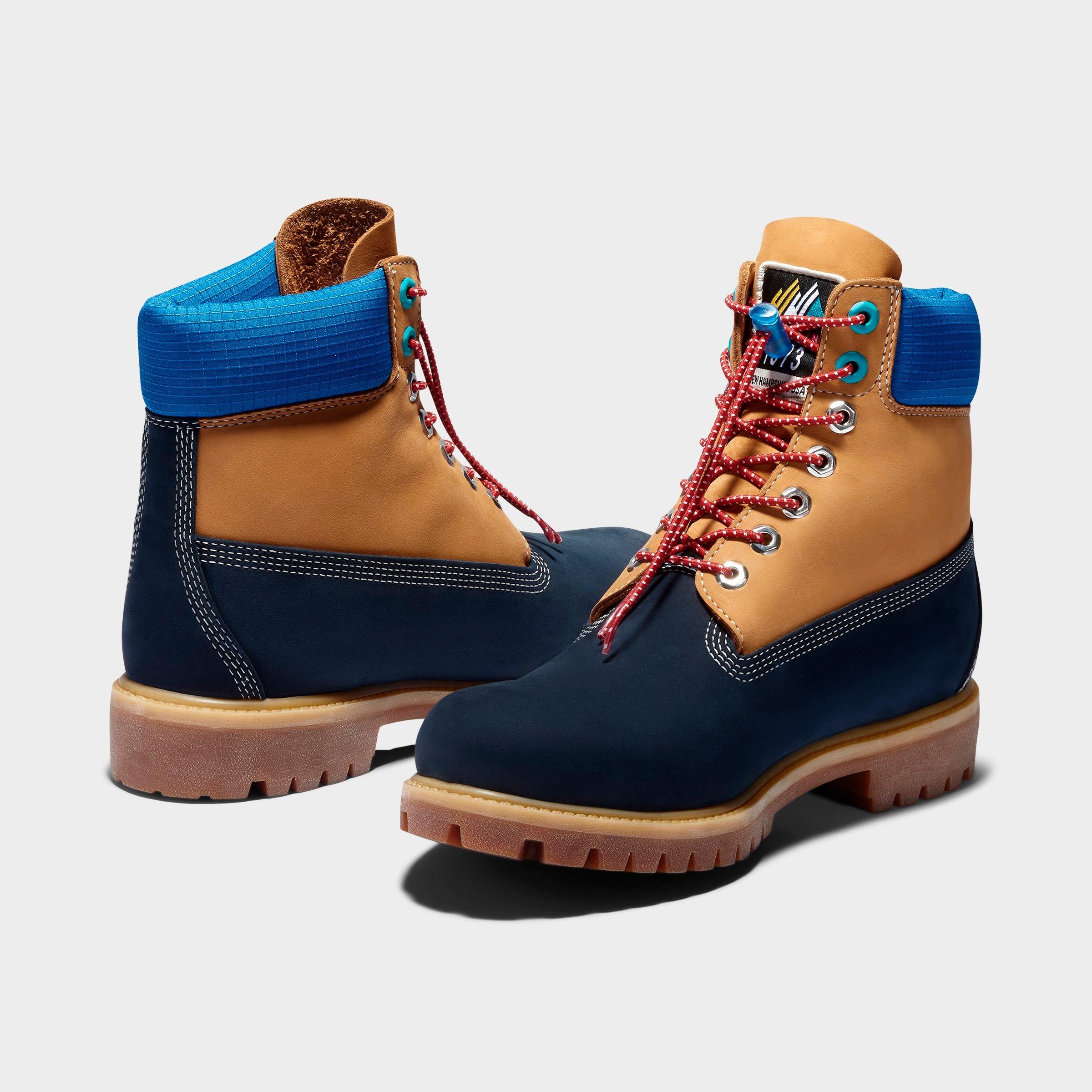 royal blue timberland boots mens