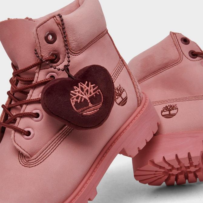 Baby girl clearance pink timberland boots