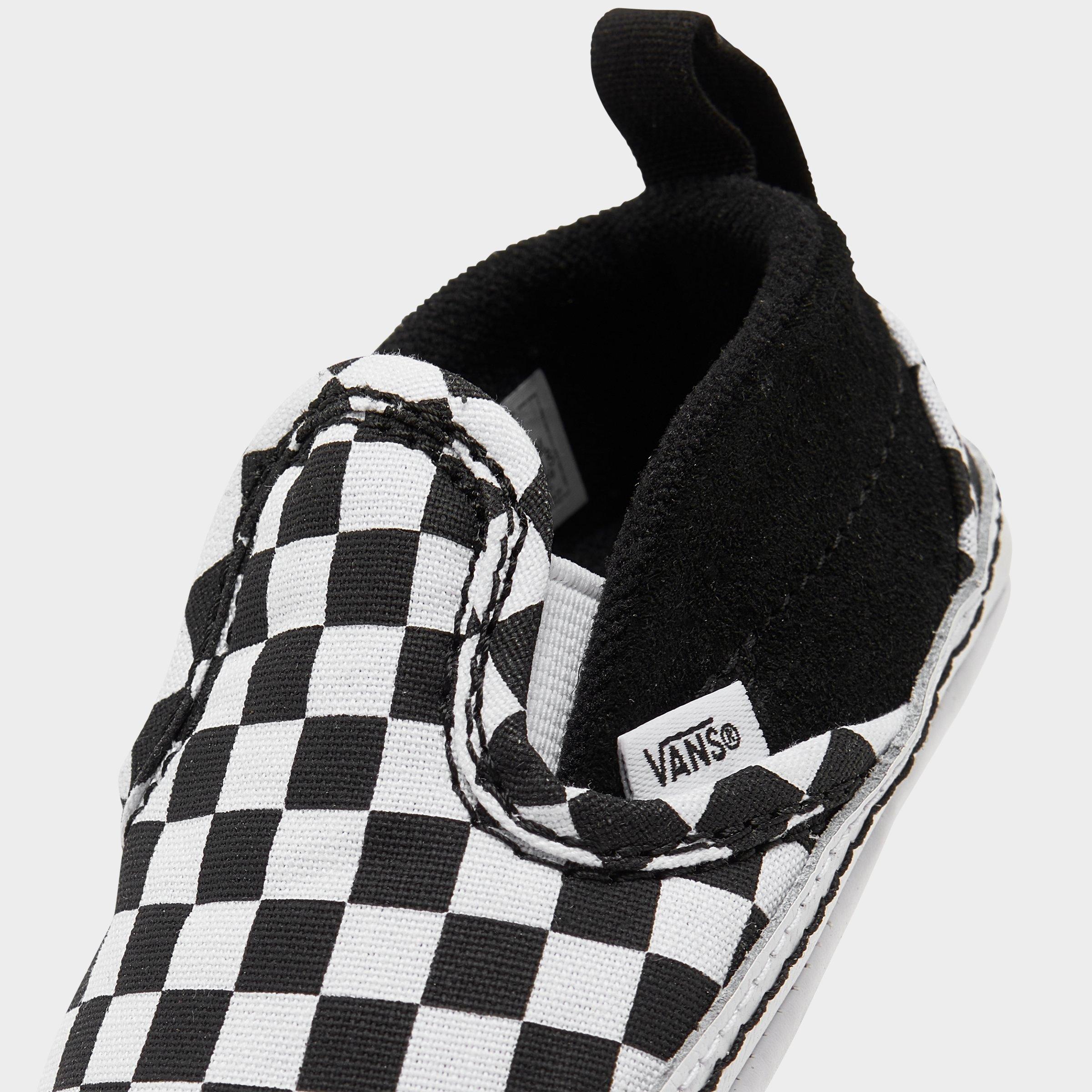 infant black and white vans