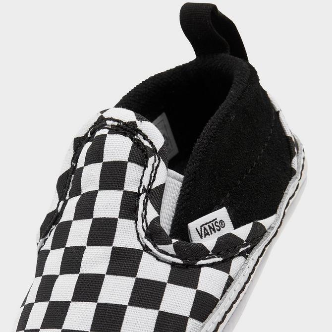 Vans checkered outlet crib shoes