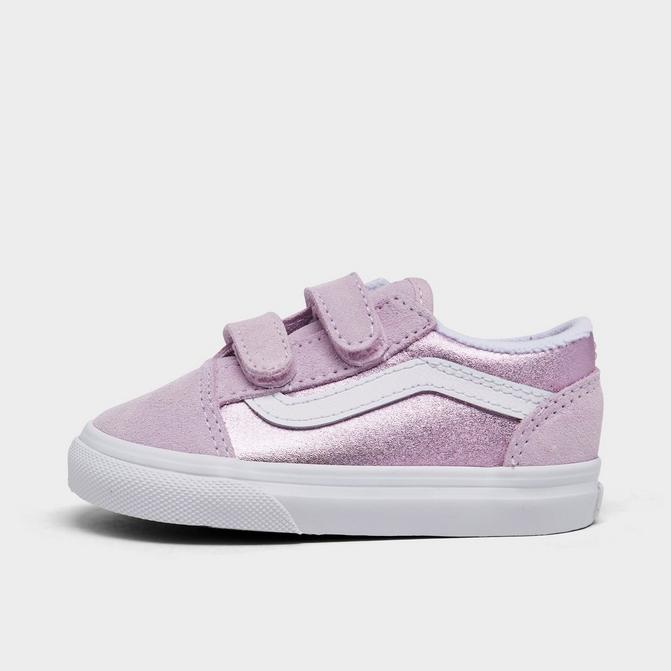 Girls Toddler Vans Old Skool V Casual Shoes