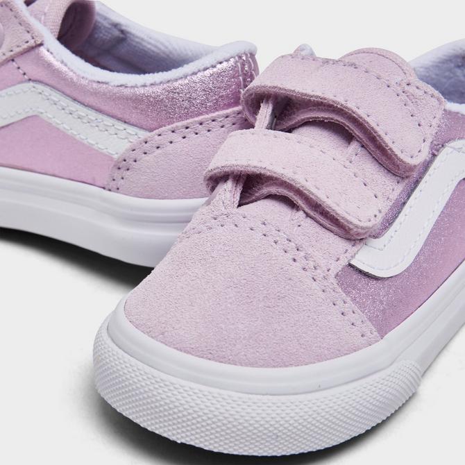 Toddler girl hotsell white vans