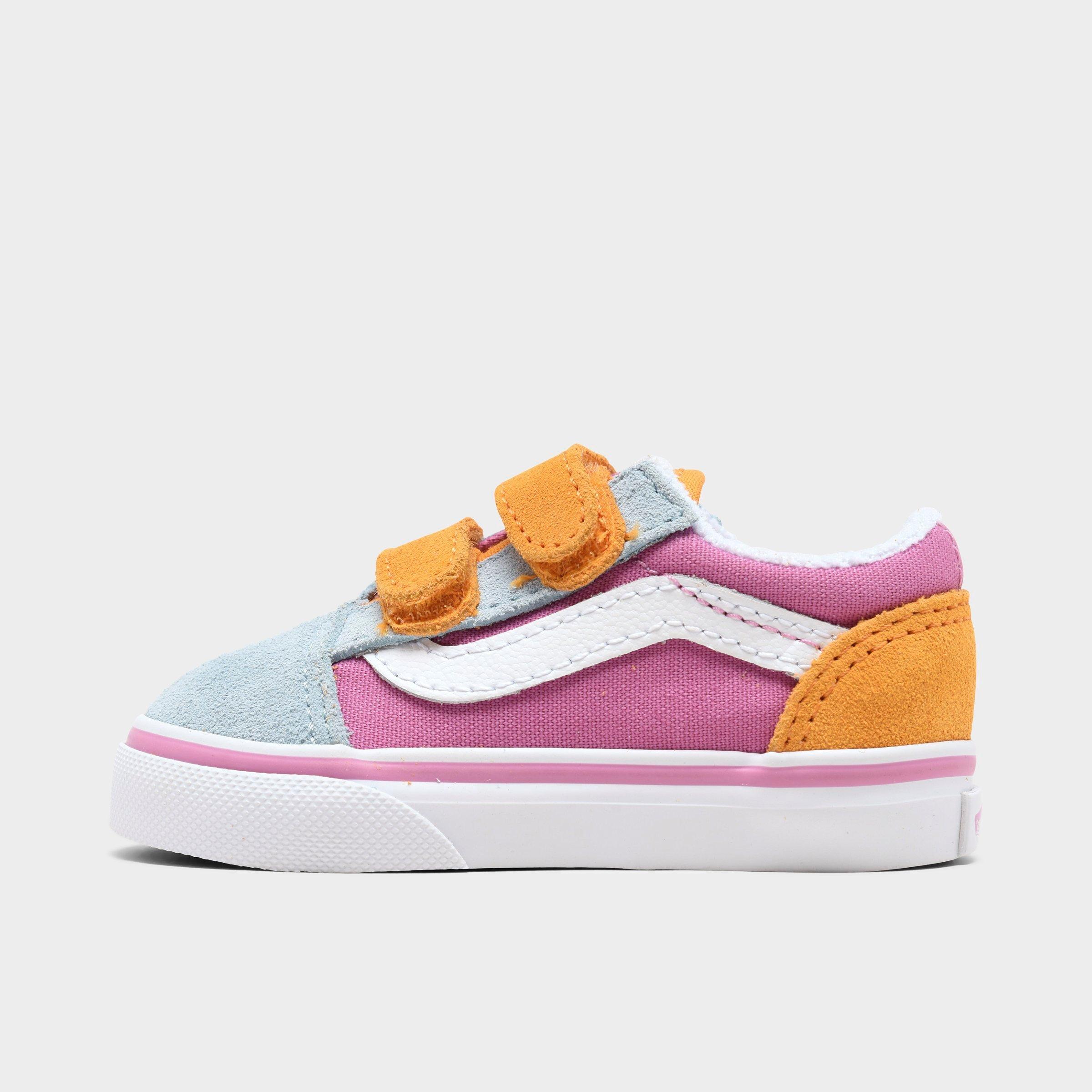 vans old skool toddler pink