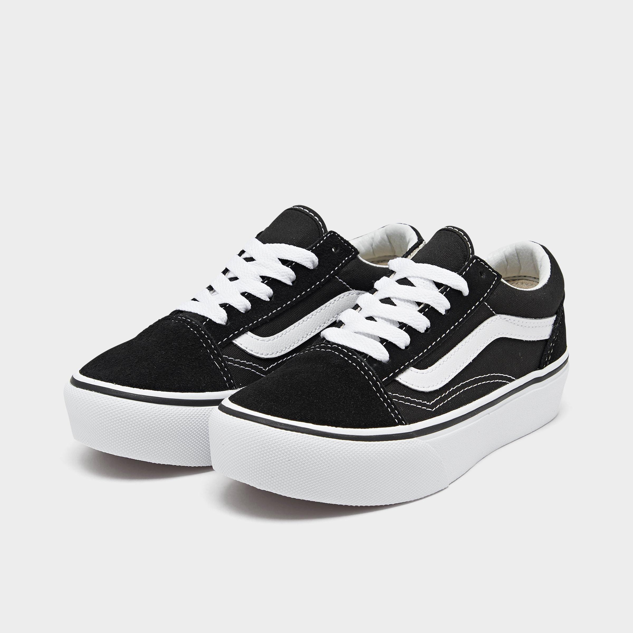 kids old skool platform vans