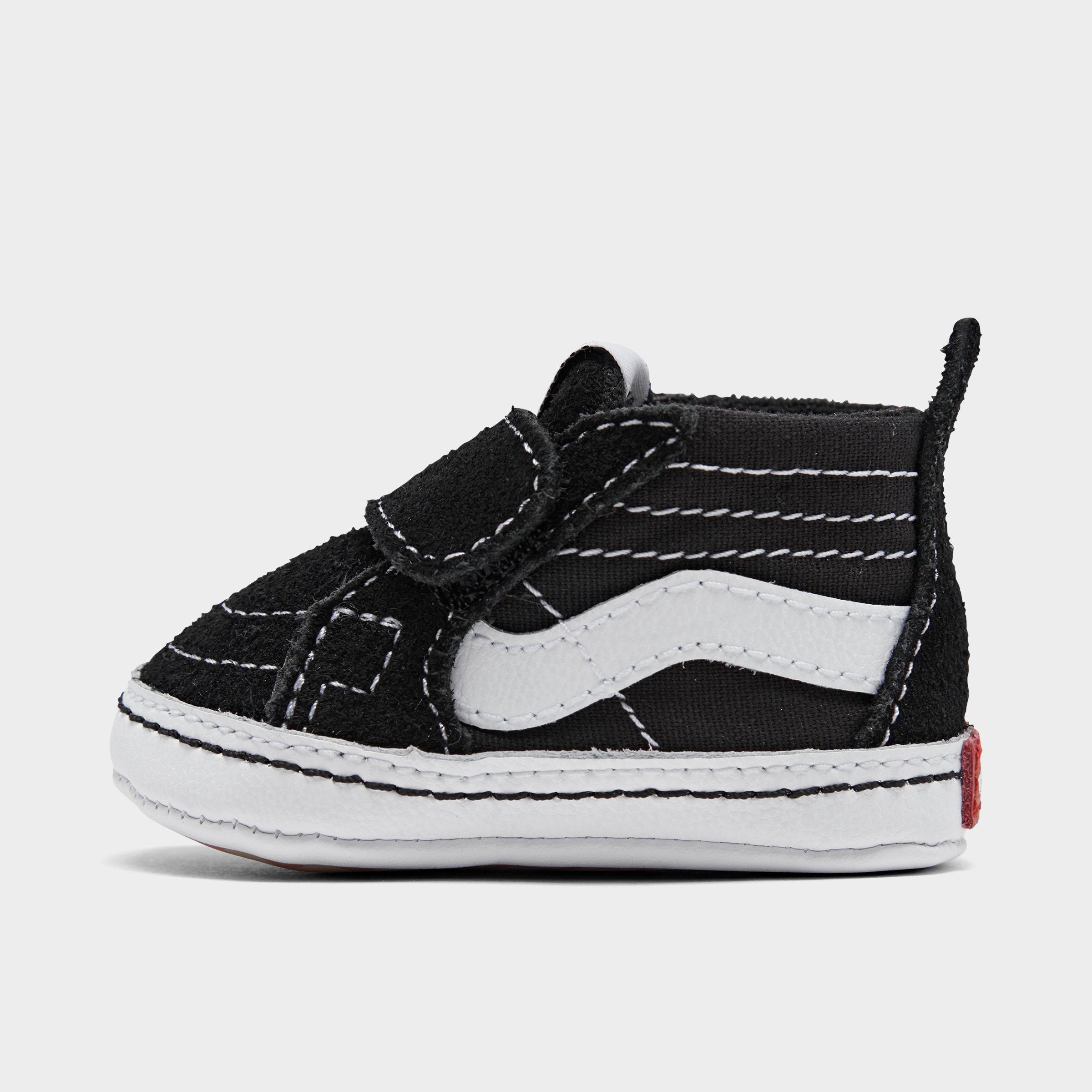 Boys Infant Vans Old Skool Hook And Loop Crib Shoes Jd Sports